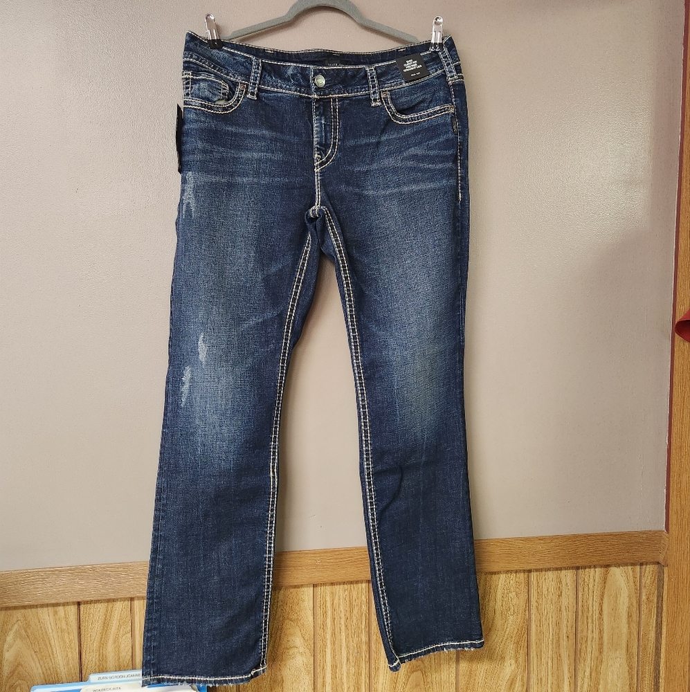 Silver jeans Suki curvy fit, women's W34L32.